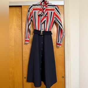 Vintage striped dress